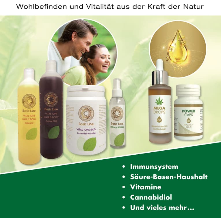 Tepperwein Vital-Produkte - Wohlbefinden und Vitalität aus der Kraft der Natur!